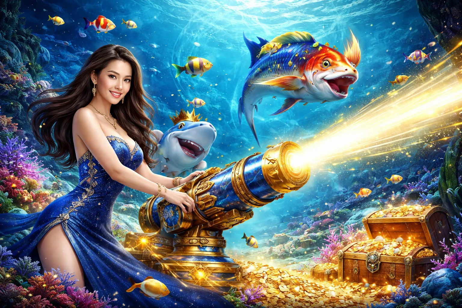 Trò chơi bắn cá hấp dẫn tại sky888